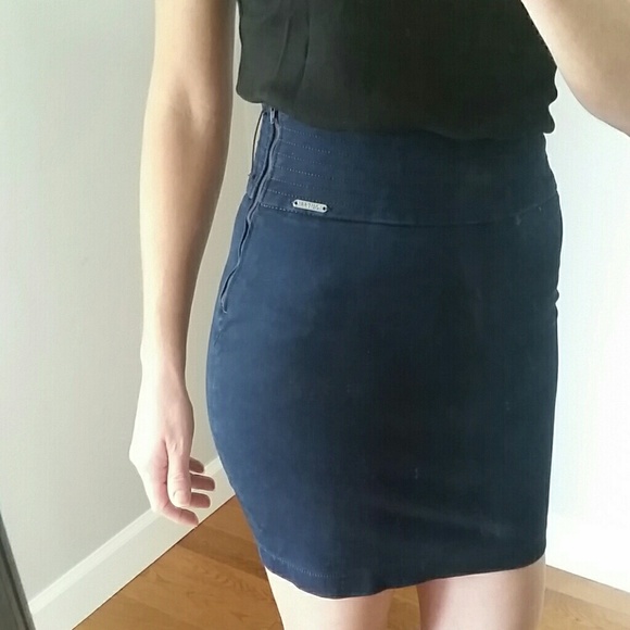 Guess high waist denim skirt - Picture 6 of 12